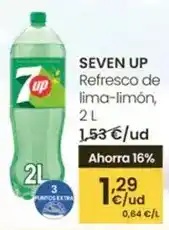 Eroski Seven up - refresco de lima-limon oferta