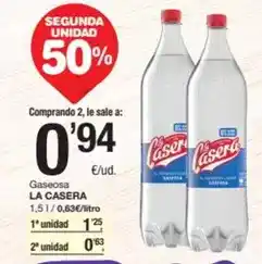 Eroski De cuevas - agua mineral oferta