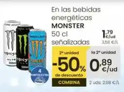 Eroski Monster - bebidas energética oferta
