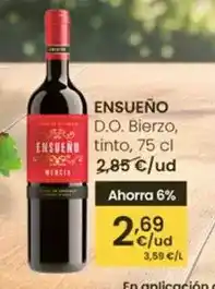 Eroski Ensueño - d.o. bierzo tinto oferta