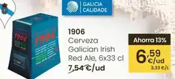 Eroski 1906 - cerveza galician irish red ale oferta