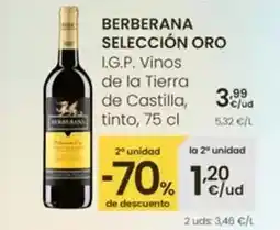 Eroski Berberana - selección oro oferta