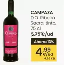 Eroski Campaza - d.o. ribeira sacra oferta