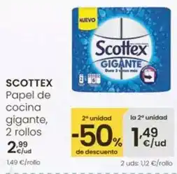 Eroski Scottex - papel de cocina gigante oferta
