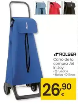 Eroski Rolser - carro de la compra jet in joy oferta