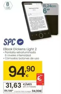 Eroski Spc - ebook dickens light 2 oferta