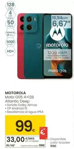 Eroski Motorola - moto g05 4+128 oferta