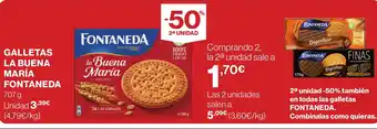 Supercor FONTANEDA Galletas la buena maría oferta