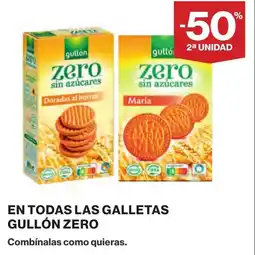 Supercor GULLÓN En todas las galletas zero oferta