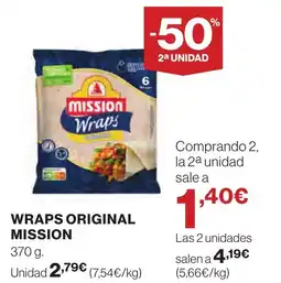 Supercor MISSION Wraps original oferta