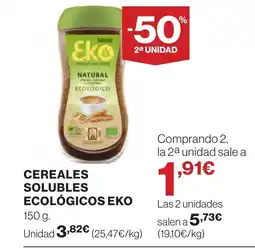 Supercor EKO Cereales solubles ecológicos oferta