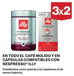 Supercor ILLY En todo el café molido y en cápsulas compatibles con nespresso oferta