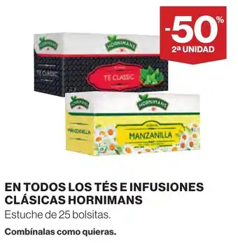 Supercor HORNIMANS En todos los tés e infusiones clásicas oferta
