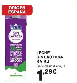 Supercor KAIKU Leche sin lactosa oferta