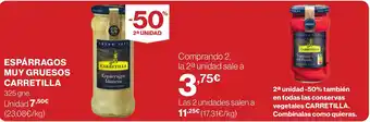 Supercor CARRETILLA Espárragos muy gruesos oferta