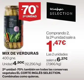 Supercor Mix de verduras oferta