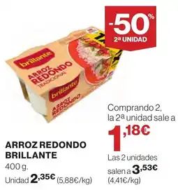 Supercor BRILLANTE Arroz redondo oferta