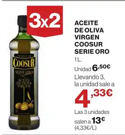 Supercor COOSUR Aceite de oliva virgen virgen serie oro oferta
