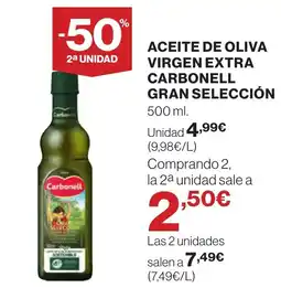 Supercor CARBONELL Aceite de oliva virgen extra gran selección oferta