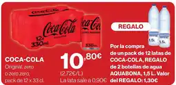 Supercor COCA-COLA Original, zero o zero zero, oferta