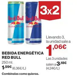 Supercor RED BULL Bebida energética oferta