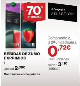 Supercor Bebidas de zumo exprimido oferta