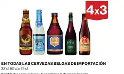 Supercor En todas las cervezas belgas de importación oferta