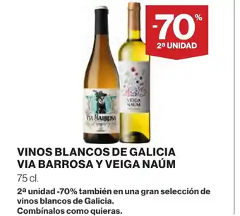 Supercor Vinos blancos de galicia via barrosa y veiga naúm oferta