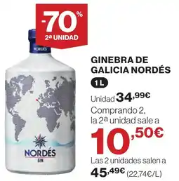 Supercor NORDÉS Ginebra de galicia oferta