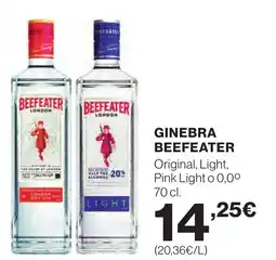 Supercor BEEFEATER Ginebra oferta