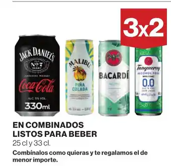 Supercor En combinados listos para beber oferta