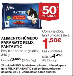 Supercor PURINA FELIX Alimento húmedo para gato fantastic oferta