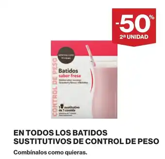 Supercor En todos los batidos sustitutivos de control de peso oferta