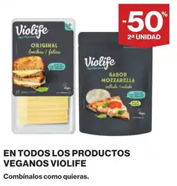 Supercor VIOLIFE En todos los productos veganos oferta
