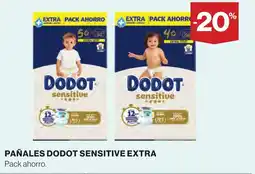 Supercor DODOT Pañales sensitive extra oferta