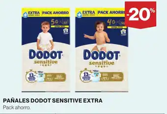 Supercor DODOT Pañales sensitive extra oferta