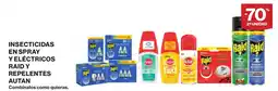 Supercor Insecticidas en spray y eléctricos raid y repelentes autan oferta
