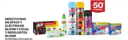 Supercor Insecticidas en spray y eléctricos bloom y cucal y repelentes bloom oferta