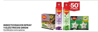 Supercor Insecticidas en spray y eléctricos orion oferta