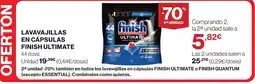 Supercor FINISH ULTIMATE Lavavajillas en cápsulas oferta