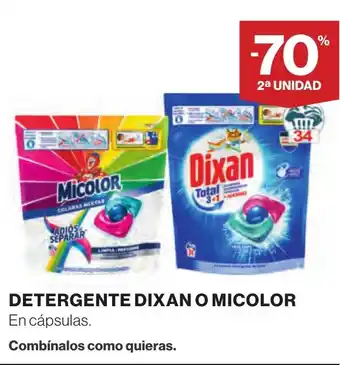 Supercor DIXAN O MICOLOR Detergente oferta