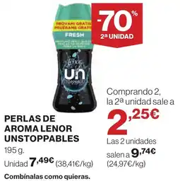 Supercor Perlas de aroma lenor unstoppables oferta