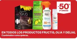 Supercor En todos los productos fructis, olia y delial oferta