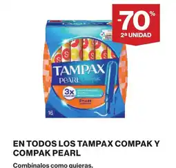 Supercor En todos los tampax compak y compak pearl oferta