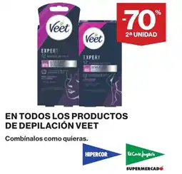 Supercor VEET En todos los productos de depilación oferta