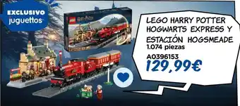 Juguettos Lego - harry potter hogwarts express y estacion hogsmeade oferta