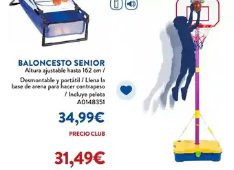 Juguettos Baloncesto senior oferta