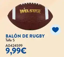 Juguettos Welstar - balón de rugby oferta