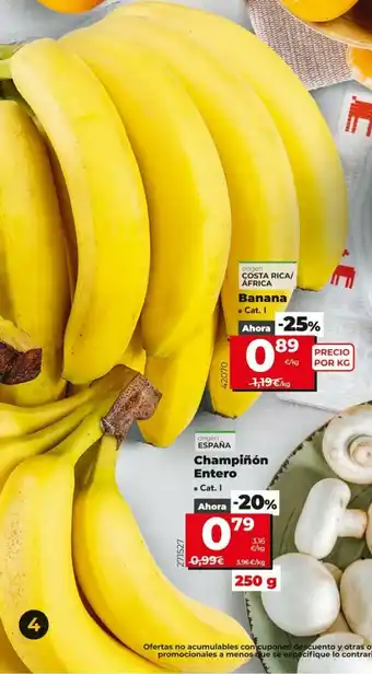 Maxi Dia Banana 1 kg oferta