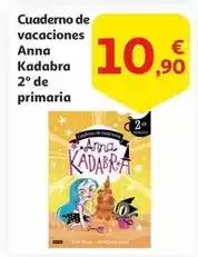 Alcampo Cuaderno de vacaciones anna kadabra 2° de primaria oferta
